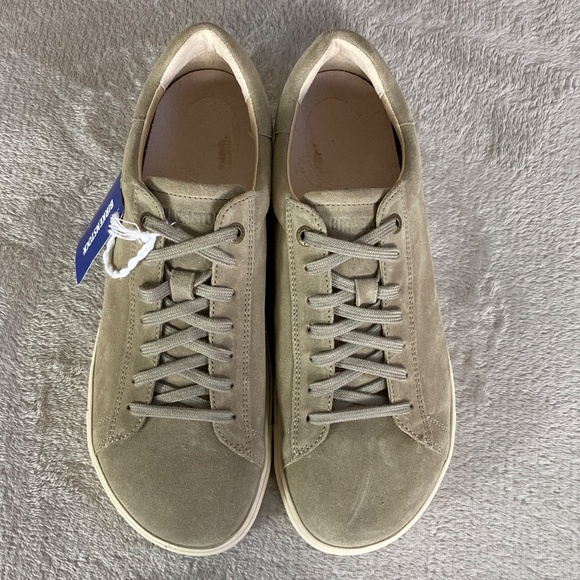 Birkenstock Bend Low Decon Sneakers Women 10 EU 41 Brown Suede Comfort NEW - Picture 9 of 12